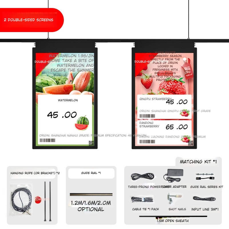 Buy AOKIA Smart LCD Colour Screen Electronic Price Tag for Supermarket ...
